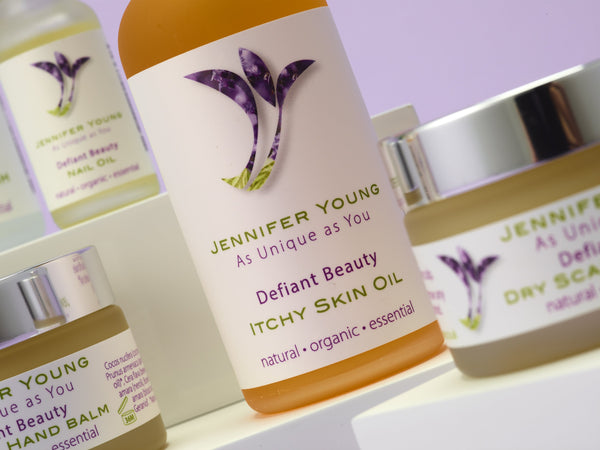 Spotlight on Defiant Beauty Itchy Skin Oil - Jennifer Young