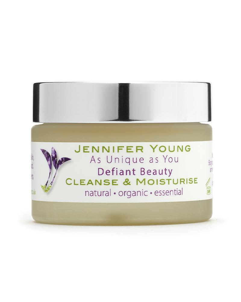 Defiant Beauty Cleanse & Moisturise - Jennifer Young