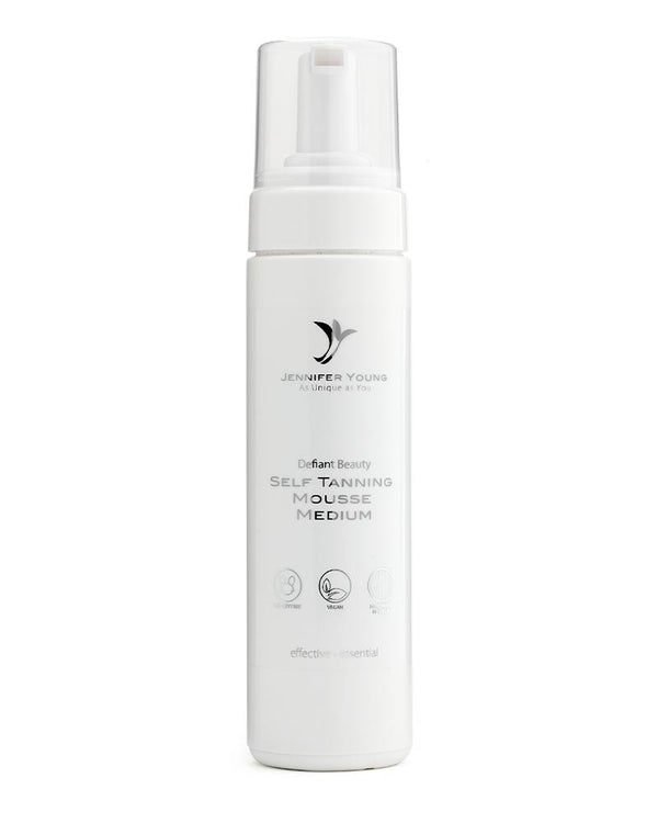 Defiant Beauty Self-Tanning Mousse - Jennifer Young