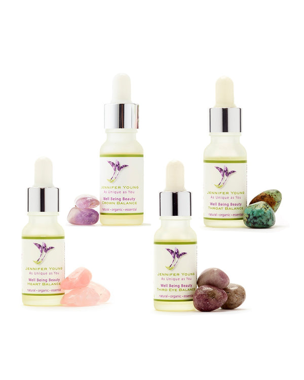 Well Being Beauty - Communication Chakra Collection - Jennifer Young