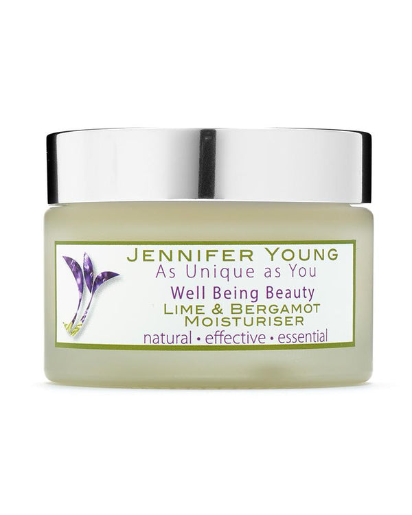 Well Being Beauty Lime and Bergamot Balancing Moisturiser - Jennifer Young