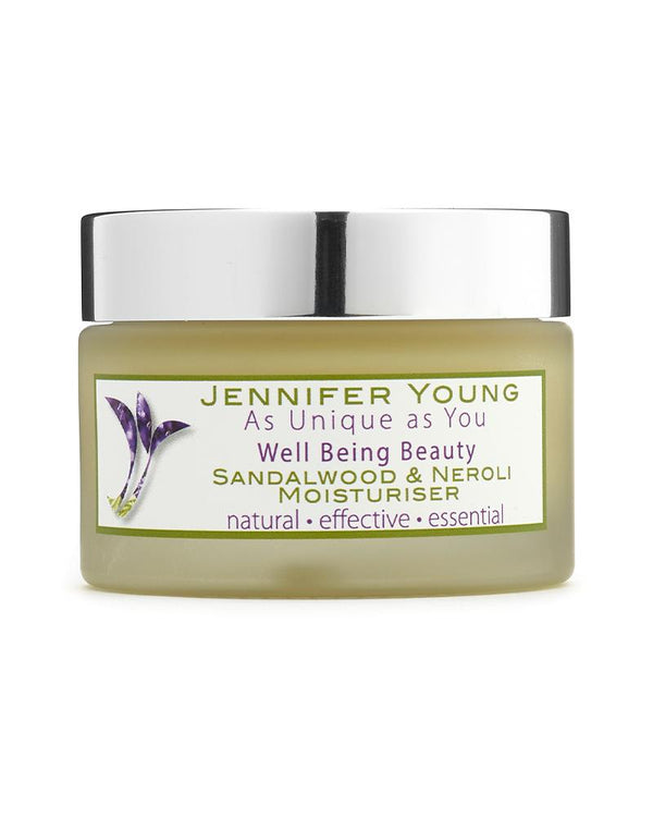 Well Being Beauty Sandalwood and Neroli Moisturiser - 50g - Jennifer Young